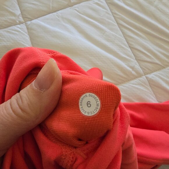 lululemon athletica  Align Coral Leggings Size 6 Vguc 28 Inch Inseam - Picture 2 of 3